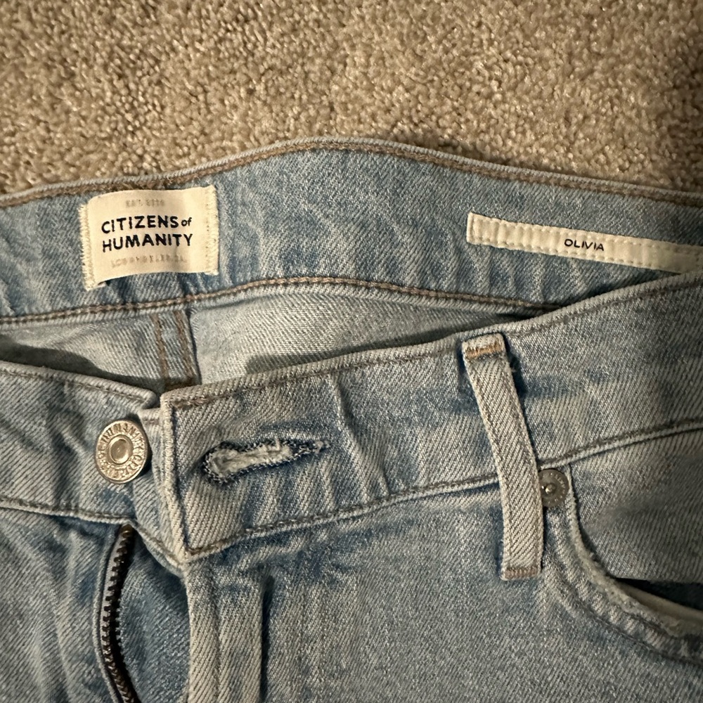 Citizens of Humanity Olivia Slim Straight Jeans size 29 - Picture 7 of 8